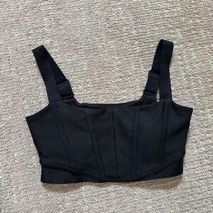 ALO Yoga Black Structured Bralette